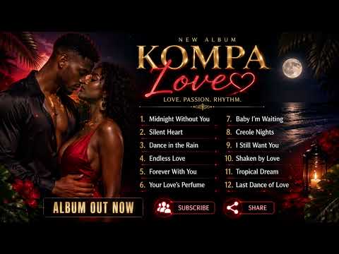 Midnight & Tropical Love (Full Kompa Love Album) 🌴 English x French Romantic Playlist 2026