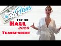 4K Try On Haul See Everything Transparent Dress Lingerie Bikini Try On Haul With Me 2026