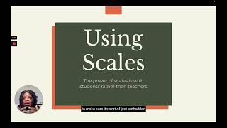 Planning Standards-Based Lessons/Units: Creating & Using Learning Scales