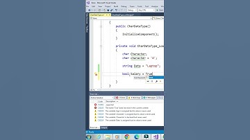 C# Bool or Boolean Data Type