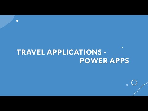 power apps travel request