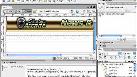 Configure Database in Dreamweaver, (Spesific Result)