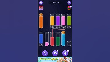 Water Sort Puzzle Level 49 Answer