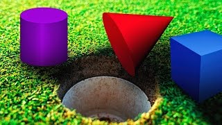 RANDOM SIZED RANDOM SHAPES! - GOLF WITH FRIENDS