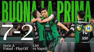 FUTSAL PLAYOFF SERIE A 23/24 ● L84 Torino vs Prezioso Casa Napoli - Highlights