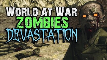 World at War Custom Zombies: Devastation with Ending!