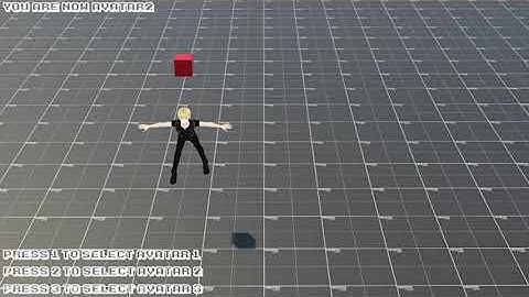Unity Avatar Selection - Dynamic Linking - VR IK