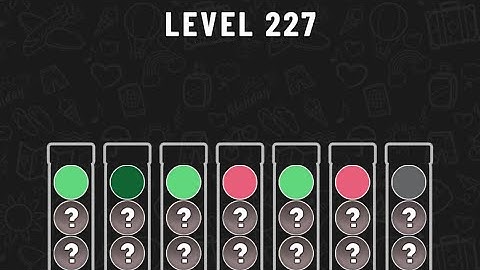 Ball Sort Puzzle Level 227 #ballsortpuzzle #ballsortpuzzlegameplay #puzzlegame #mobilegames