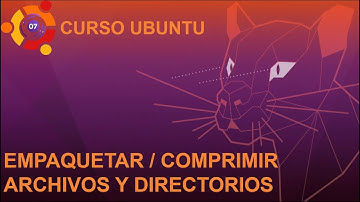 tar y gzip empaquetar y comprimir archivos en Ubuntu | 04 Empaquetar y comprimir archivos en Linux
