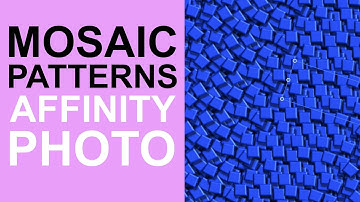Affinity Photo : How To Mosaic Pattern Effect Tutorial | Graphicxtras