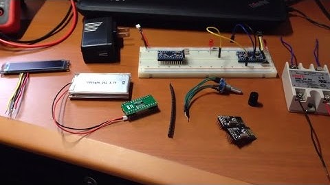 Arduino Wireless Pump Controller 01 - Project parts
