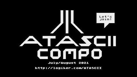 ATASCII Compo 2021 - Presentation of the entries