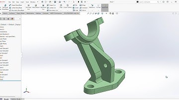 How to create a 3D CAD model design in solidworks| CAD model design #automobile #3ddesign #cad
