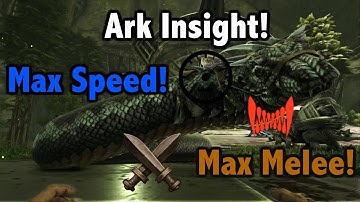 Ark insight! - The Basilisk Max Speed And Max Damage! + What It Does!