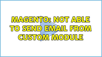 Magento: Not able to send email from custom module