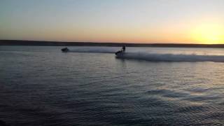 At Sakakah Al Jouf The Only Lake In The North