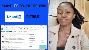 Simple Job Search Tips with LinkedIn Filters (Targeted Job Hunt Strategy for 2025)