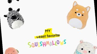 My least favorite squishmallows