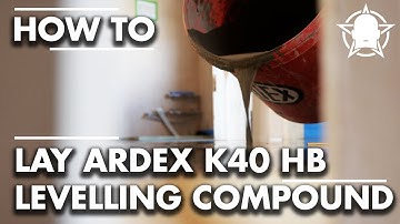 HOE ARDEX K40 HB EGALISATIEMIDDEL AAN TE BRENGEN