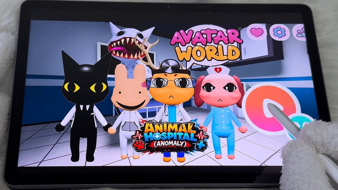 😱 I RECREATED ANIMAL HOSPITAL ANOMALY FROM ROBLOX IN AVATAR WORLD! 🏥🐶🌎