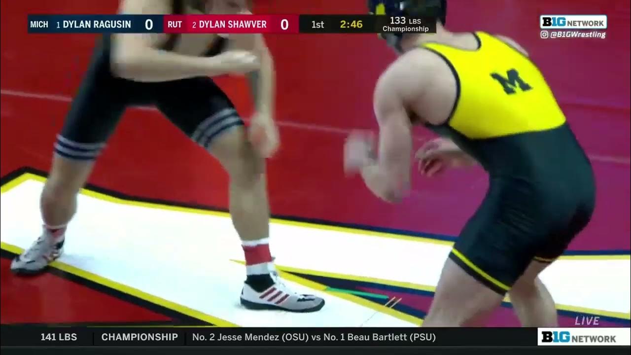 B1G Wrestling Championships 2024 Finals YouTube