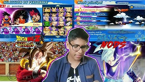 ▶TUTORIAL COMO HACER TU PROPIO MENU EDITADO PARA UNA ISO DEL JUEGO - DBZ TTT 🎮 GamerMods