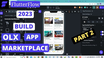 How To Build Marketplace App Like OLX With FlutterFlow New 2023 Part 2