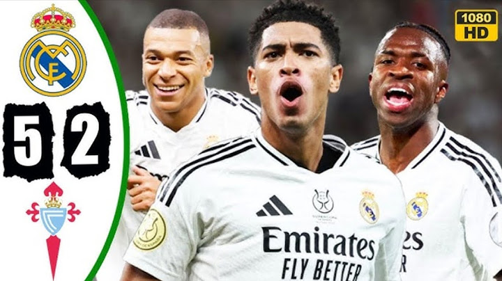 Real Madrid vs Celta Vigo 5-2 Highlights & All Goals 2025 HD