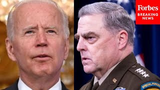 Biden Administration Defends Mark Milley Amidst Trump Treason Charge