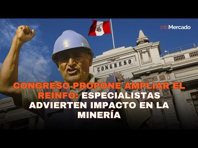 Congreso propone ampliar el REINFO: Especialistas advierten impacto en la minería