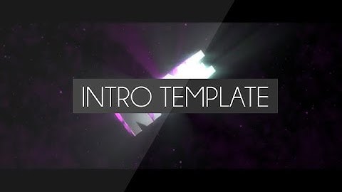 #59 • Free Blender Intro Template #22 • WorthyDesigns