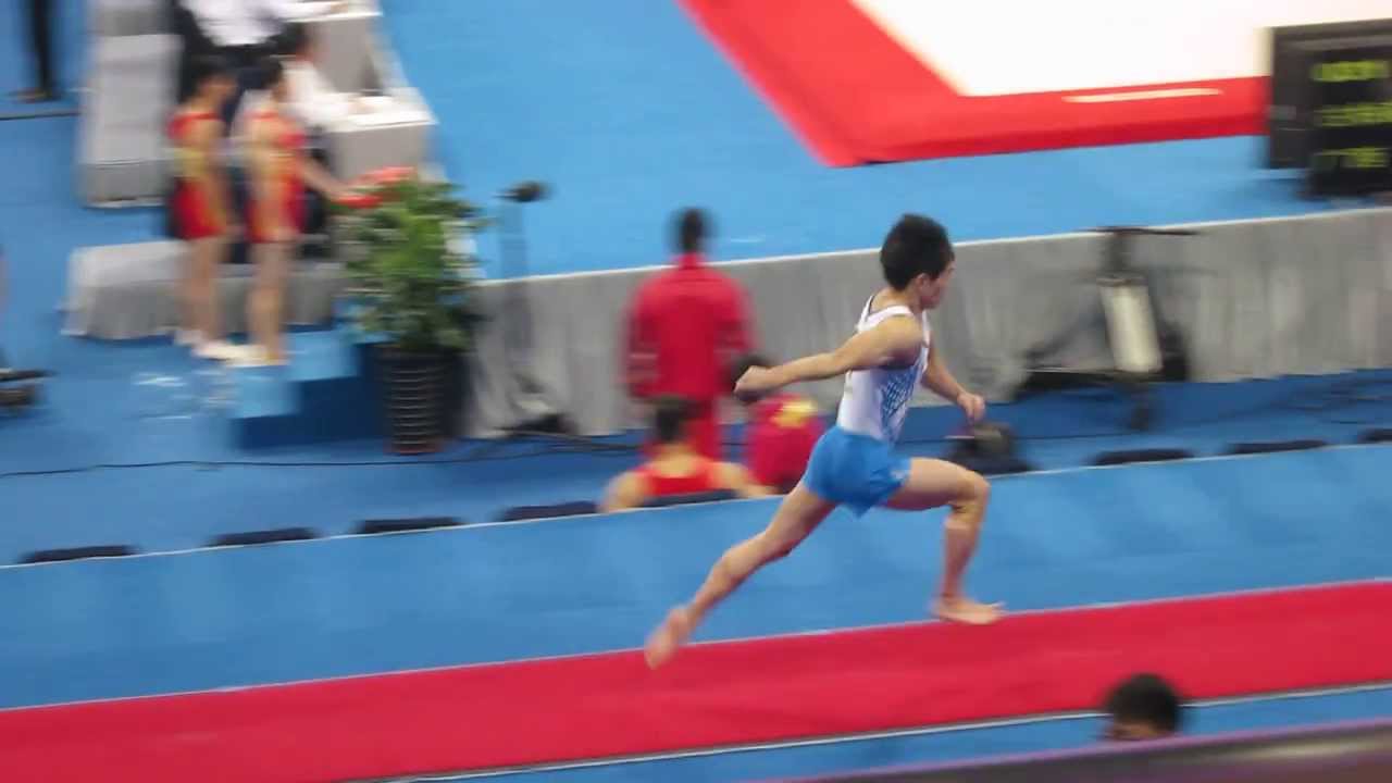Qu Ruiyang VT1 Q 12th CHN National Games - YouTube