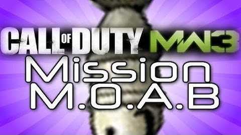 "131 Second ACR 6.8 TDM Moab on Mission!" - CoD: Modern Warfare 3