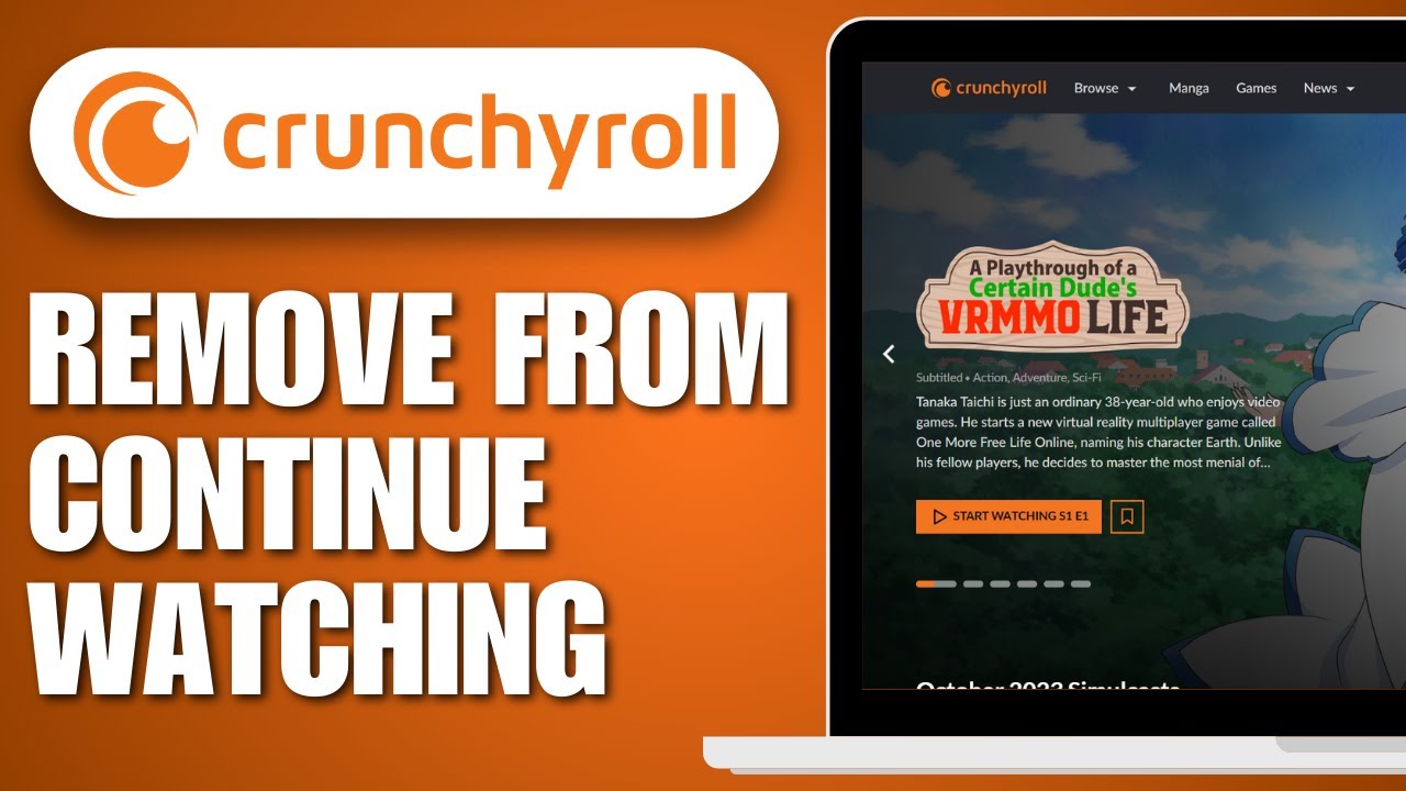 How to Remove Shows from Continue Watching on Crunchy Roll (2023) - YouTube