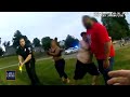 ‘Tase Me, You Racist!’: Teen Tased by Cops During Ballpark Brawl as Irate Parents Shout at Officers