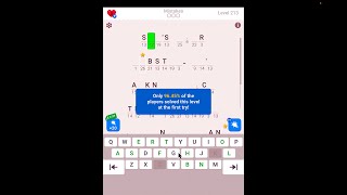 Cryptogram: The Solution For Level 213! - Step by Step Word Brain Puzzle