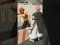 TEAM GOKU VS TEAM SAITAMA POWER SLAP CHALLENGE 👋| #Shorts | #gta5 |