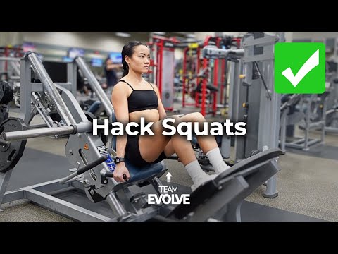 Hack Squat Machine (Exercise Tutorial + Form Tips) | Team Evolve