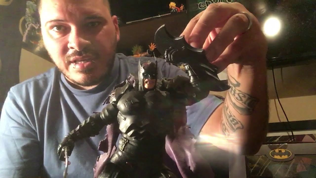 GameStop Exclusive Diamond Select Armor BatMan Statue