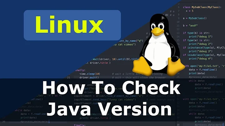 Linux - How To Check Java Version