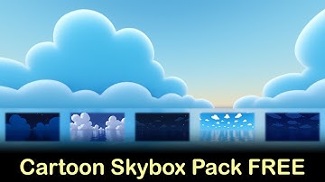 Cartoon Skybox Pack FREE - Demo Scene (Unity)