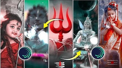 Mahashivratri Special Status Video Editing In Alight Motion || Mahashivratri Video Editing 2022