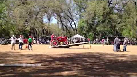 Caroline Dickey at Tractor Days