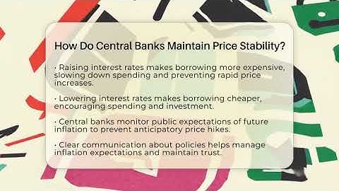 How Do Central Banks Maintain Price Stability? - Inflation Insight Channel