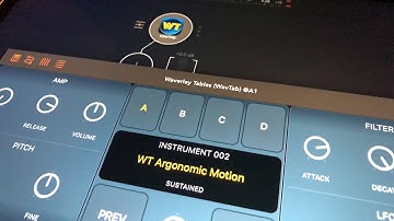 Waverley Tables - NEW Synth from Rob Jackson - Let’s Explore & Play - iPad Live