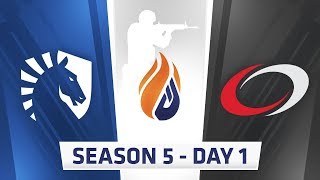 ECS Season 5 Day 1 - Team Liquid vs Complexity - Train