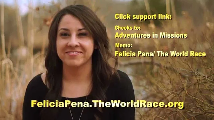 Felicia Pena - The World Race