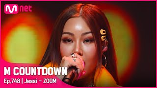 [Jessi - ZOOM] Comeback Stage |  #엠카운트다운 EP.748 | Mnet 220414 방송 Resimi