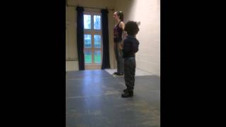 Zumba Fun Sola Doing The Stretch For The 1 Ever Time .