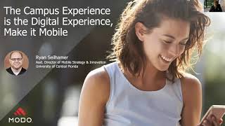 The Campus Experience Is the Digital Experience. Make It Mobile [EDUCAUSE 2020]